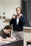 Terry Copp in classroom