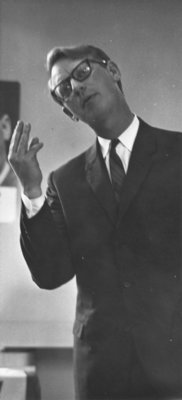 Robert Nixon at Waterloo Lutheran University, 1967