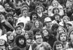 Crowd at Waterloo Lutheran University football game, 1972