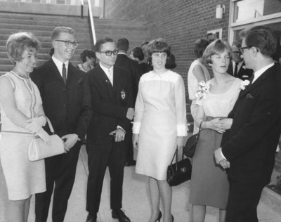 Waterloo Lutheran University Alumni Reception, spring convocation 1966