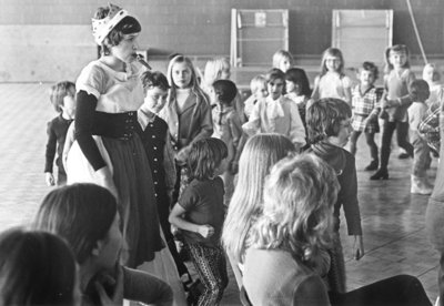 Performance of &quot;Circus Kazoo&quot; at Waterloo Lutheran University, 1972