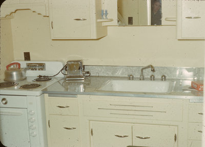 Kitchen in Conrad Hall, Waterloo College