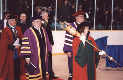 Fall convocation 2001, Wilfrid Laurier University