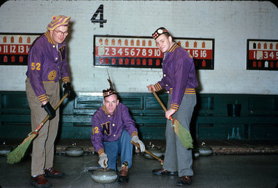 Waterloo College students curling