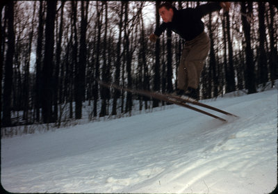 Mike Sifton skiing at Chicopee, Kitchener