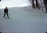 Hugo Grout skiing at Chicopee, Kitchener
