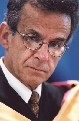 Luke Fusco at fall convocation 2001, Wilfrid Laurier University