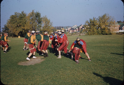 Waterloo College football game