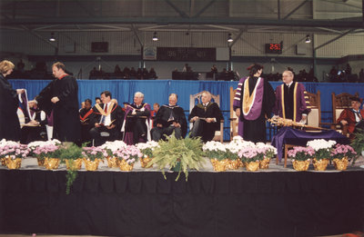 Fall convocation 2001, Wilfrid Laurier University