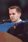Gareth Watson at fall convocation 2001, Wilfrid Laurier University