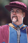 Charles Morrison at fall convocation 2001, Wilfrid Laurier University