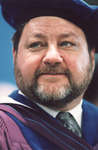 John Metcalfe at fall convocation 2001, Wilfrid Laurier University