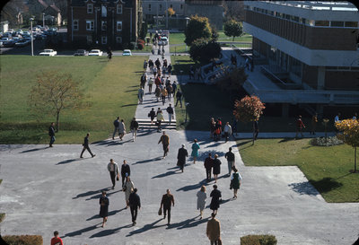 Waterloo Lutheran University campus, 1967