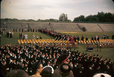 University of Western Ontario spring convocation 1958