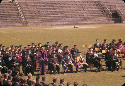 University of Western Ontario spring convocation 1958