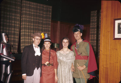 Waterloo College Canadian Officers' Training Corps party, 1958