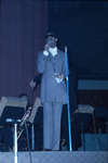 Stevie Wonder performing at Waterloo Lutheran University Winter Carnival 1970