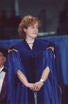 Cynthia Comacchio at spring convocation 2002, Wilfrid Laurier University