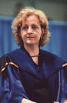 Cynthia Comacchio at spring convocation 2002, Wilfrid Laurier University