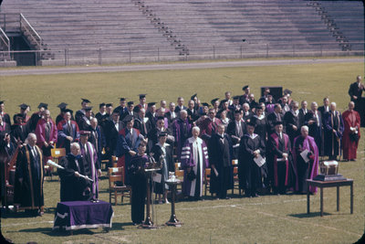 University of Western Ontario spring convocation 1958