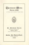 Waterloo College baccalaureate service program, 1936