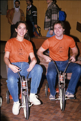 Winter Carnival tricycle race, Wilfrid Laurier University