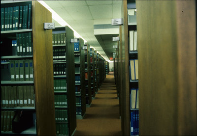 Periodical section, Wilfrid Laurier University Library