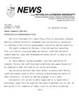 142-1967 : Report suggests that WLU concentrate on undergraduate field