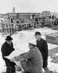 Construction of Library, Waterloo Lutheran University