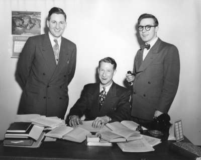 Reuben Baetz, Lloyd Schaus and Helmut Binhammer