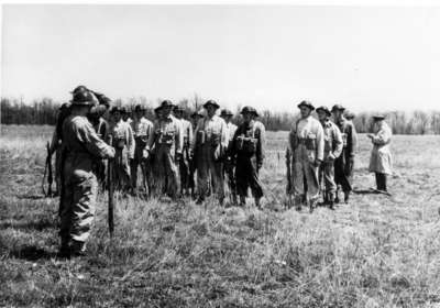 Canadian Officers' Traning Corps field exercises