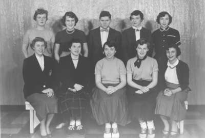 Waterloo College women's basketball team, 1954-55