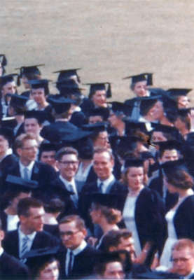 Waterloo College convocation, 1958