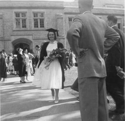 Waterloo College graduate Doreen Sanderson at convocation ceremony