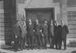 Evangelical Lutheran Seminary of Canada students in front of Willison Hall