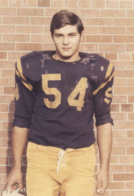 Randy McGlynn, Waterloo Lutheran University football player