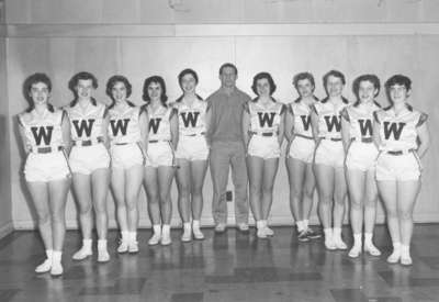 Waterloo College women's basketball team, 1955-56