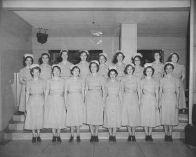 Nursing Class, Waterloo College, 1953-54