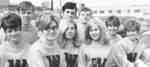 Waterloo Lutheran University cheerleaders, 1967-68