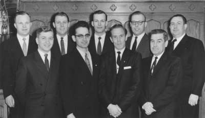 Seminary graduating class, 1956