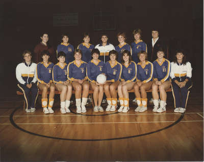 Wilfrid Laurier University women's volleyball team, 1983-84