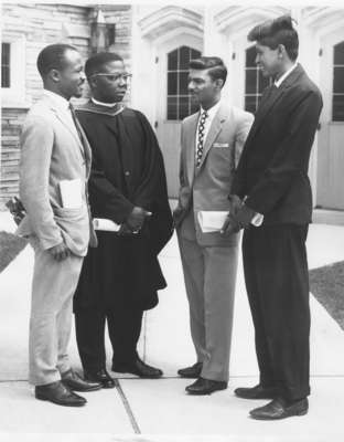 Roland J. Payne at his graduation from Evangelical Lutheran Seminary of Canada