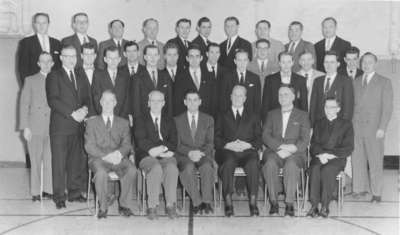 Evangelical Lutheran Seminary of Canada students and faculty, 1955-56