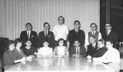 Waterloo Lutheran University Student Union Board of Governors, 1967-68