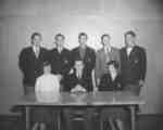 Waterloo College sophomore class executive, 1953-54