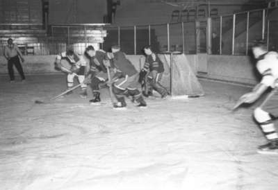 Waterloo College hockey players