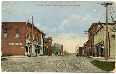 Rue King, Sturgeon Falls / King street, Sturgeon Falls