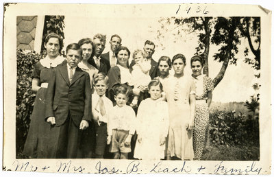 Famille de James B. Leach / James B. Leach Family