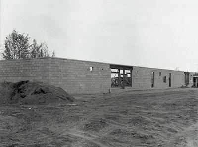 Construction du Sunbeam Hotel / Construction of the Sunbeam Hotel