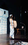 Contestant Models on Stage During the 1978 Miss Sturgeon Falls Pageant